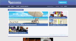 Desktop Screenshot of modenamoremio.it